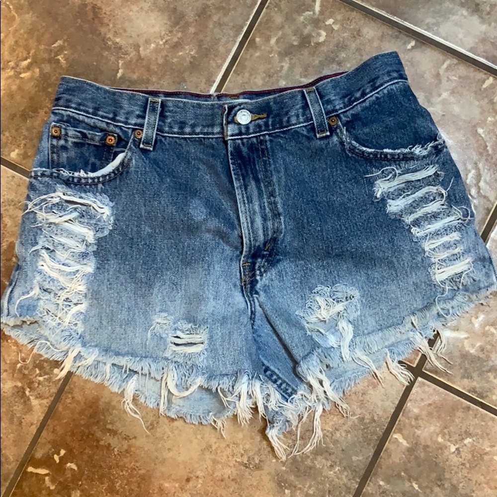 Levi cut off shorts. Like brand new.